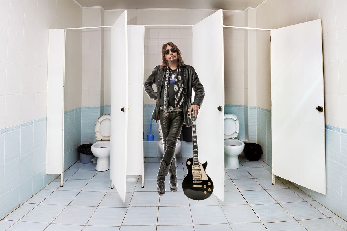 Ace Frehley Will Clean Your Toilet for $7000!