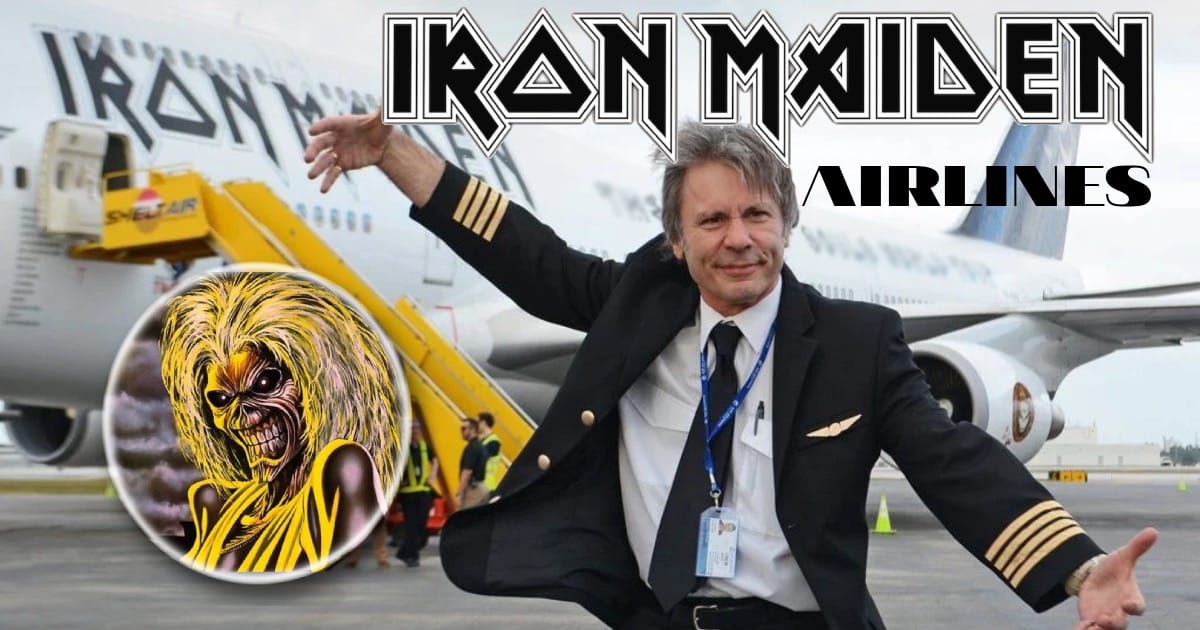 Bruce Dickinson Starts New Commercial Airline For Heavy Metal Fans