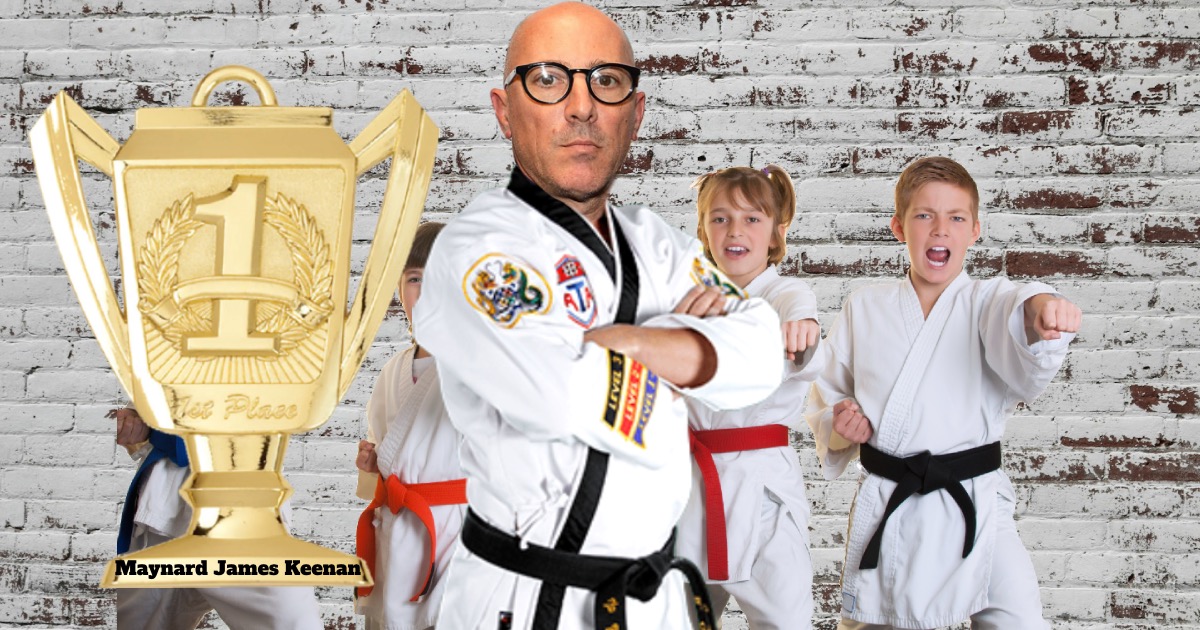 Maynard James Keenan Dominates At Kids Jiu Jitsu Tournament 